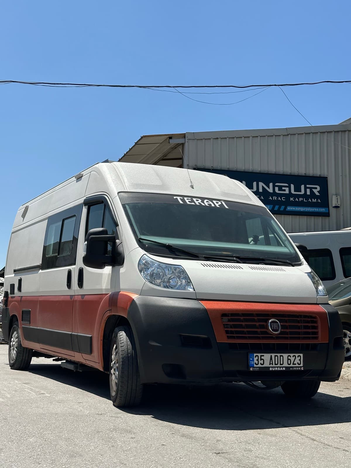 Karavan kaplama çalışması 4