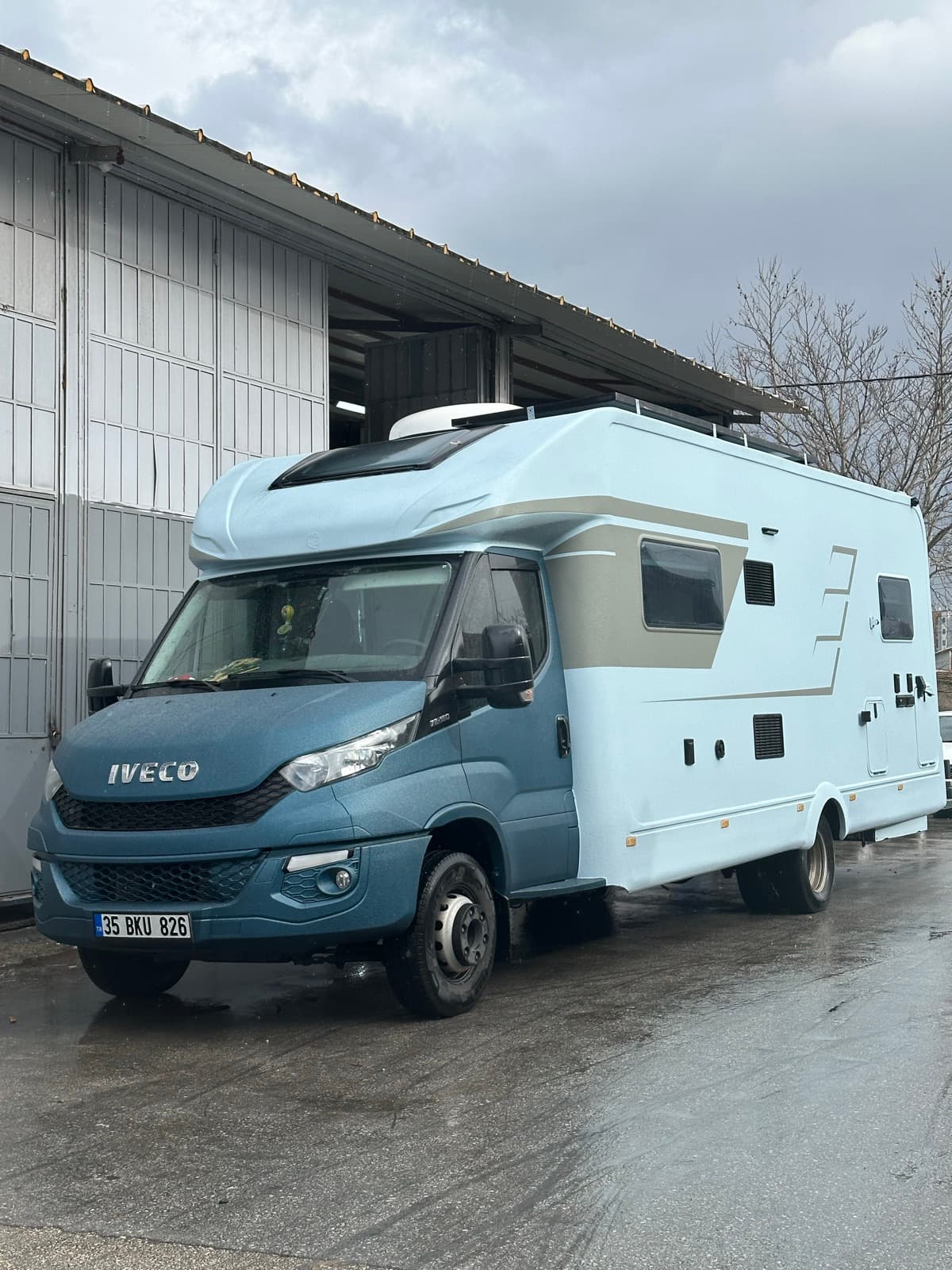 Karavan kaplama çalışması 14